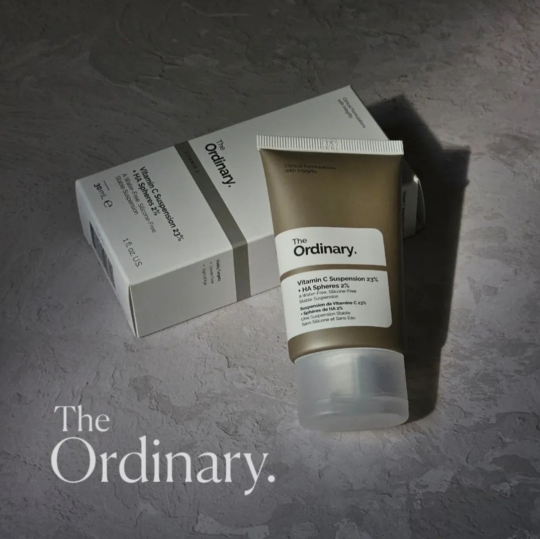 سوسپانسیون ویتامین سی خالص ۲۳% + هیالورونیک اسید ۲% اوردینری سوسپانسیون ویتامین سی خالص ۲۳% + هیالورونیک اسید ۲% اوردینری