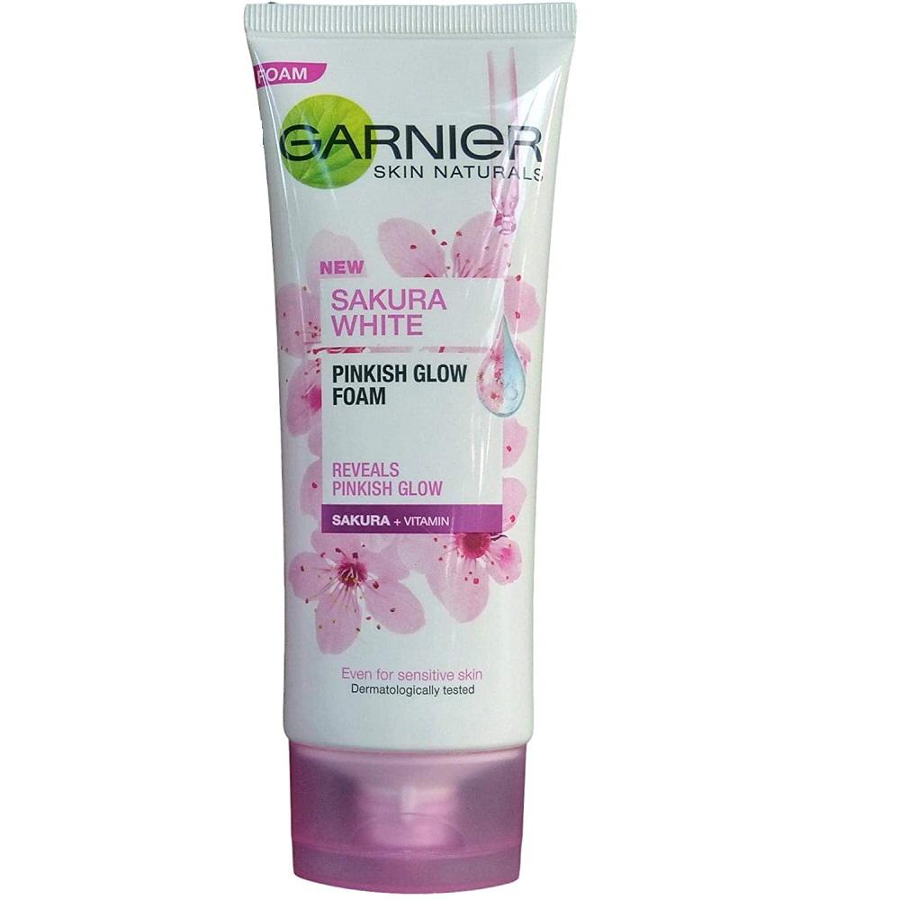 فوم شوینده و درخشان کننده شکوفه های گیلاس گارنیه Garnier Sakura White فوم شوینده و درخشان کننده شکوفه های گیلاس گارنیه Garnier Sakura White