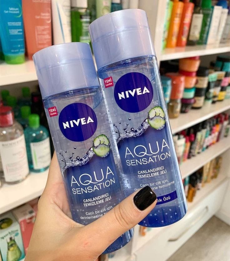 ژل شستشوی صورت نیوآ مدل AQUA SENSATION ژل شستشوی صورت نیوآ مدل AQUA SENSATION - Image 3