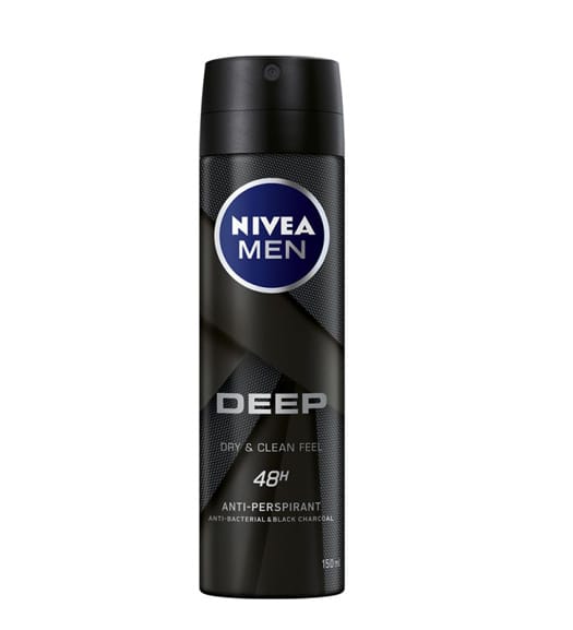 اسپری مردانه دیپ 150 میل نیوا ا Nivea Men Deep Spray 150ml اسپری مردانه دیپ 150 میل نیوا ا Nivea Men Deep Spray 150ml