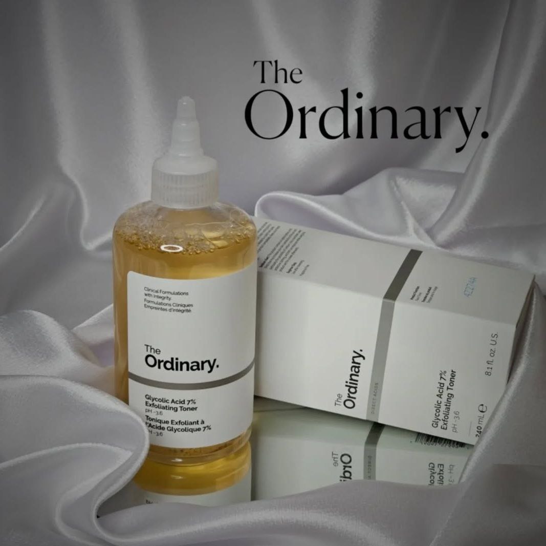 تونر تسکین دهنده پوست گلیکولیک اسید 7٪ اوردینری تونر تسکین دهنده پوست گلیکولیک اسید 7٪ اوردینری