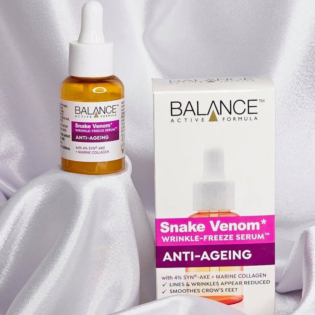 سرم جوانساز و ضد چروک سم مار بالانس سرم جوانساز و ضد چروک سم مار بالانس
