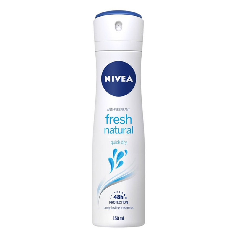 اسپری ضد تعریق زنانه نیوا مدل Nivea Fresh Natural اسپری ضد تعریق زنانه نیوا مدل Nivea Fresh Natural