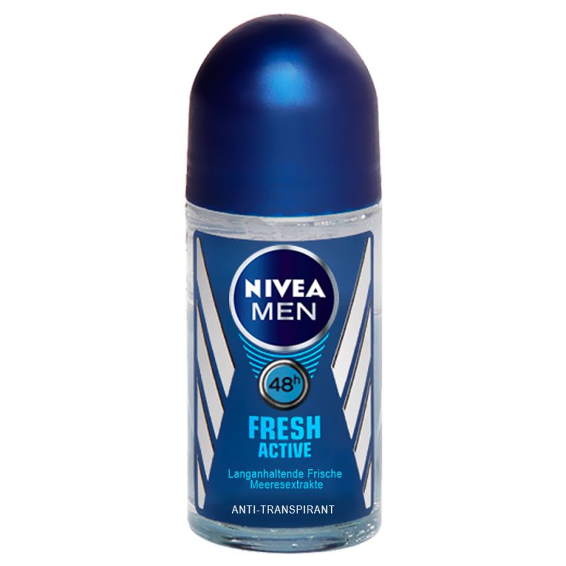 دئودورانت رولی مردانه فرش اکتیو نیوا ا NIVEA MEN FRESH ACTIVE ROLL ON DEODORANT دئودورانت رولی مردانه فرش اکتیو نیوا ا NIVEA MEN FRESH ACTIVE ROLL ON DEODORANT