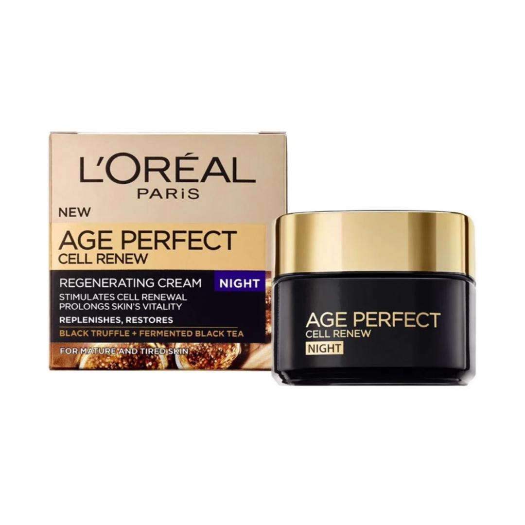 کرم نوسازی سلولی شب لورال ایج پرفکت LOreal Age Perfect Cell Renew کرم نوسازی سلولی شب لورال ایج پرفکت LOreal Age Perfect Cell Renew - Image 3