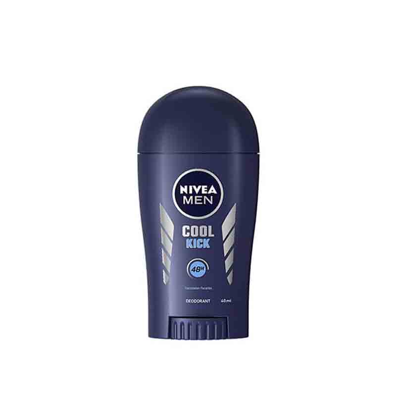 استیک ضد تعریق 48 ساعته مردانه سری Cool Kick حجم 40 میل نیوا ا Nivea Anti Perspirant Stick Cool Kick For Men 40ml استیک ضد تعریق 48 ساعته مردانه سری Cool Kick حجم 40 میل نیوا ا Nivea Anti Perspirant Stick Cool Kick For Men 40ml