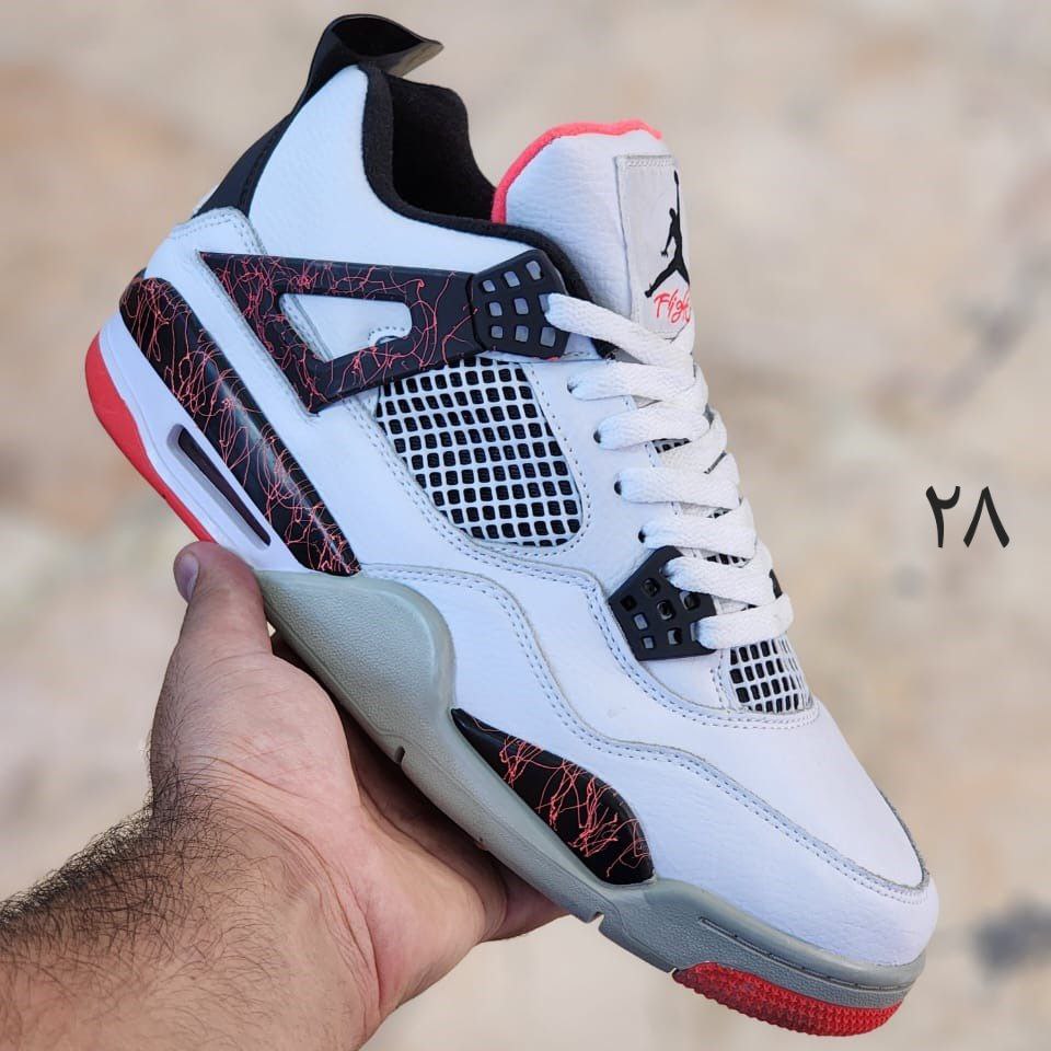 کتونی نایک ایر جردن 4 کتونی مردانه نایک جردن 4