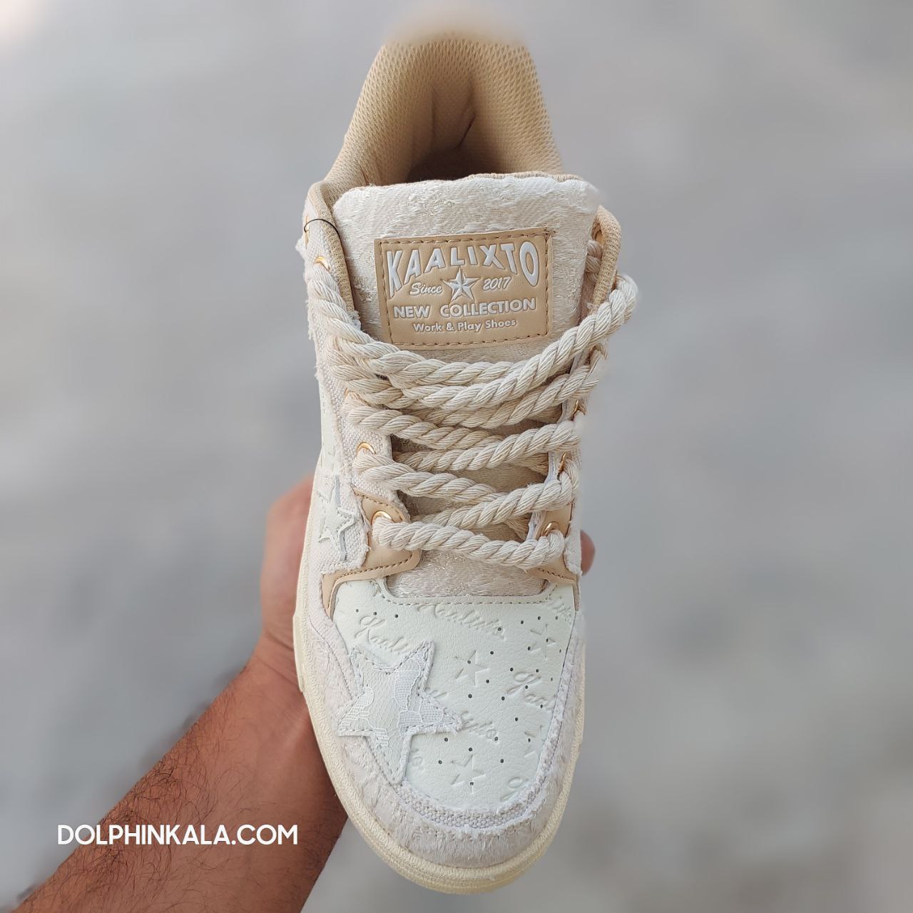 کتونی کالیکستو رترو ژاکارد مردانه کتونی کالیکستو رترو ژاکارد مردانه