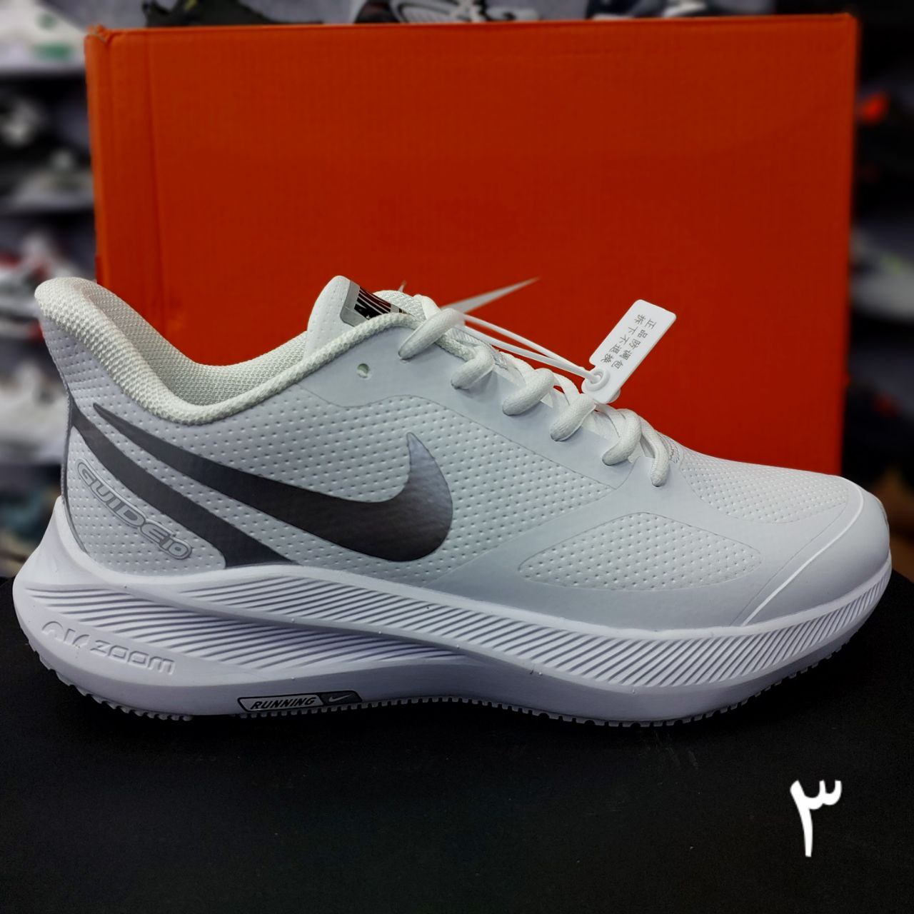 کتونی زنانه (رویه چرم) نایک ایر زوم گاید تن ۱۰ کتونی زنانه (رویه چرم) نایک ایر زوم گاید تن ۱۰