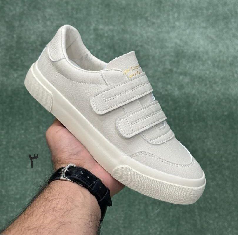 ونس زنانه مشکی چسبی برند آرکبیرد R666 کتونی ونس زنانه چسبی آرکبیرد R666