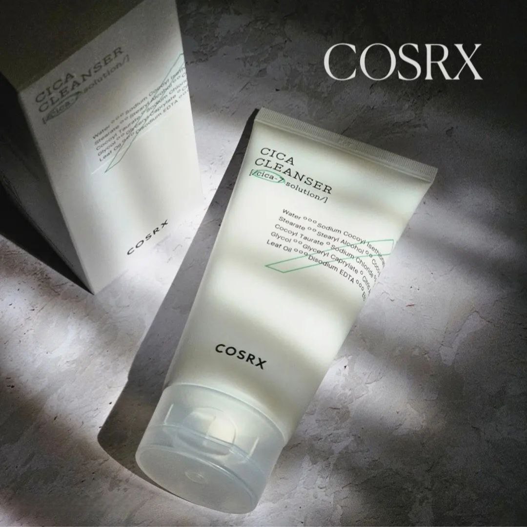 فوم پاک کننده کرمی cica کوزارکس فوم پاک کننده کرمی cica کوزارکس