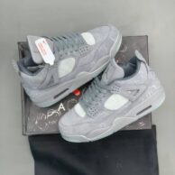 کتونی نایک جردن 4 رترو کاز طوسی مستر مردانه