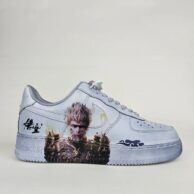 کفش اسپرت نایک ایرفورس 1 بلک میت ووکانگ مردانه