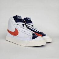 کفش اسپرت نایک بلیزر ان بی ای سفید نارنجی ساقدار مردانه