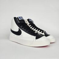 کتونی نایک بلیزر ان بی ای سفید مشکی ساقدار مردانه