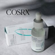 بوستر سرم لایه بردار و روشن کننده مدل AHA BHA و ویتامین c کوزارکس