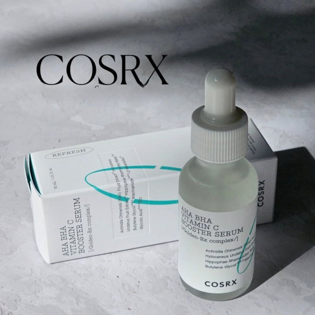 بوستر سرم لایه بردار و روشن کننده مدل AHA BHA و ویتامین c کوزارکس بوستر سرم لایه بردار و روشن کننده مدل AHA BHA و ویتامین c کوزارکس