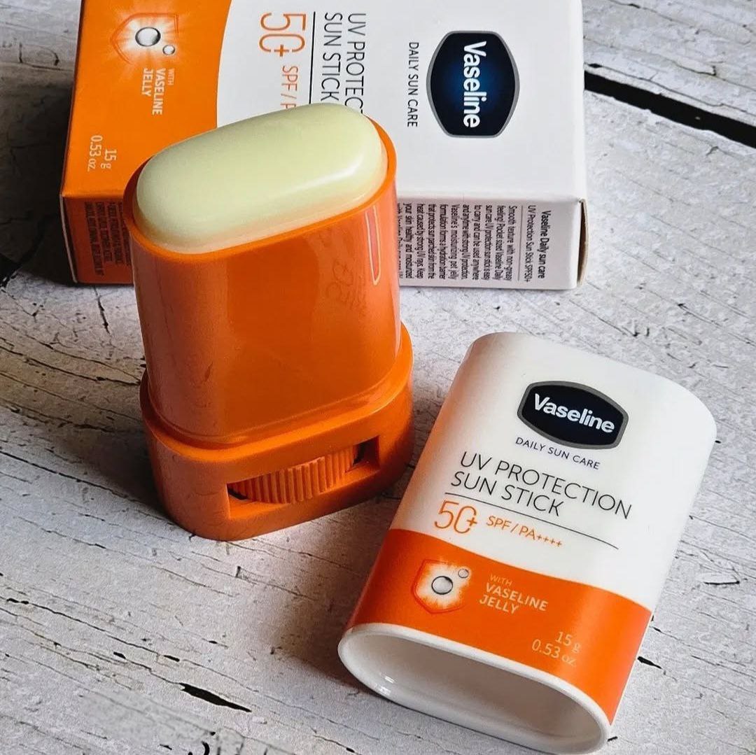 ضد آفتاب استیکی وازلین +spf50 ضد آفتاب استیکی وازلین vaseline با +spf50