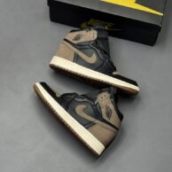 کفش اسپرت نایک ایر جردن وان ساقدار مشکی قهوه ای مردانه