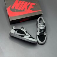 کفش اسپرت نایک جردن وان تراویس اسکات مشکی طوسی بدون ساق مردانه