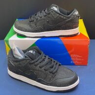 کفش نایک دانک لو مشکی طرح لی مردانه