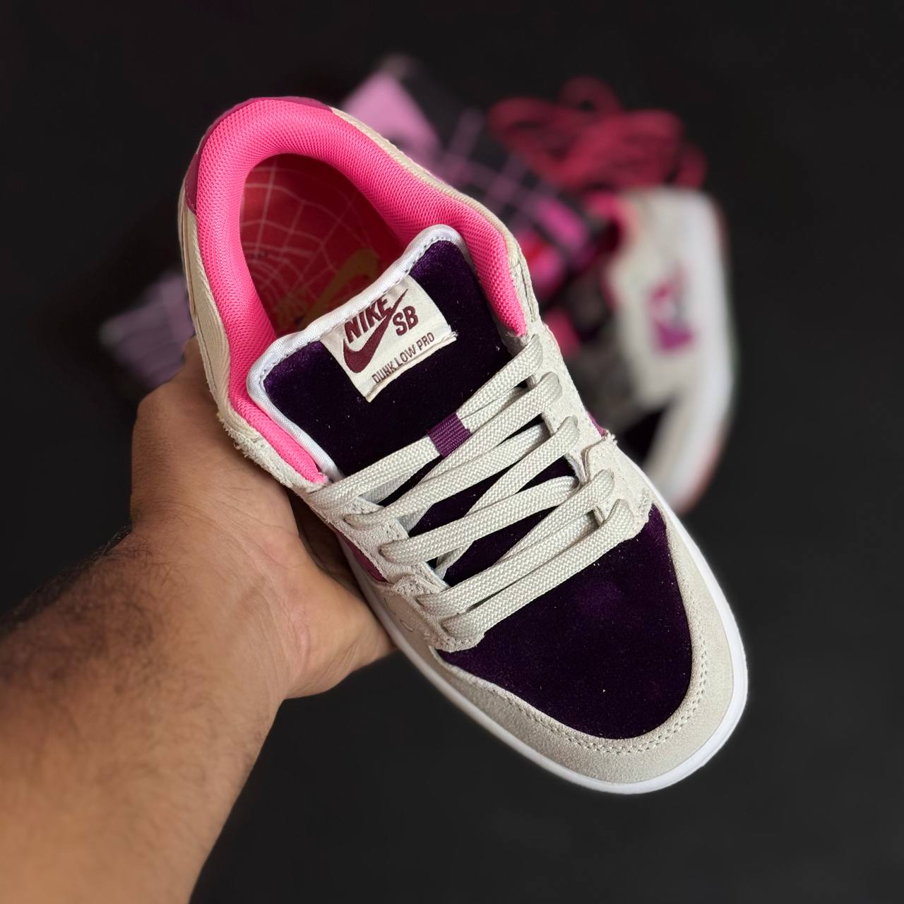 کتونی نایک زنانه مدل اس بی دانک لو اسپایدر من کتونی نایک زنانه مدل اس بی دانک لو اسپایدر من