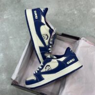 کفش نایک مردانه مدل جردن تراویس اسکات گوچی آبی