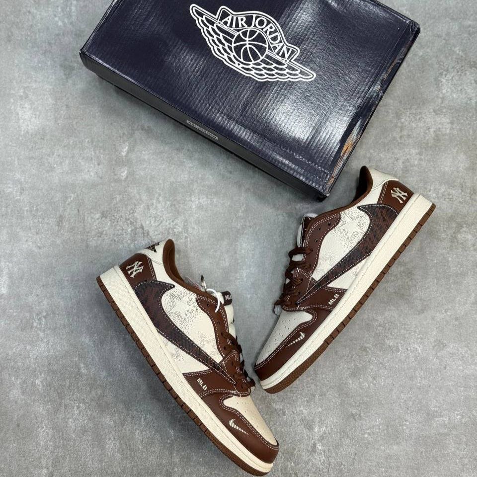 کفش نایک مردانه مدل جردن تراویس اسکات ان وای NY کفش نایک مردانه مدل جردن تراویس اسکات ان وای NY