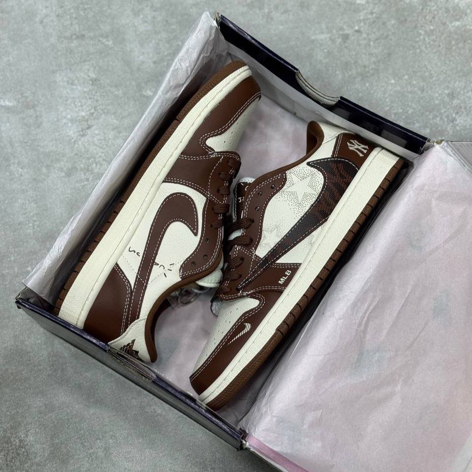 کفش نایک مردانه مدل جردن تراویس اسکات ان وای NY کفش نایک مردانه مدل جردن تراویس اسکات ان وای NY