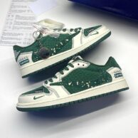 کتونی نایک زنانه مدل ایر جردن وان لو تراویس اسکات سوپریم گوچی