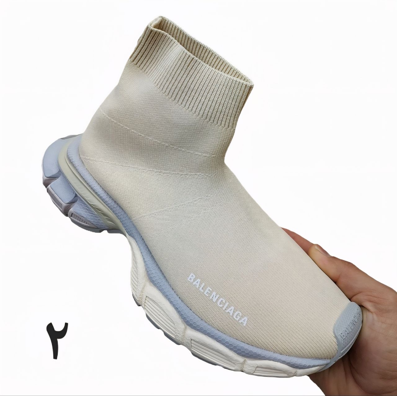 کفش بالنسیاگا مردانه مدل 3xl جورابی کفش بالنسیاگا مردانه مدل 3xl جورابی