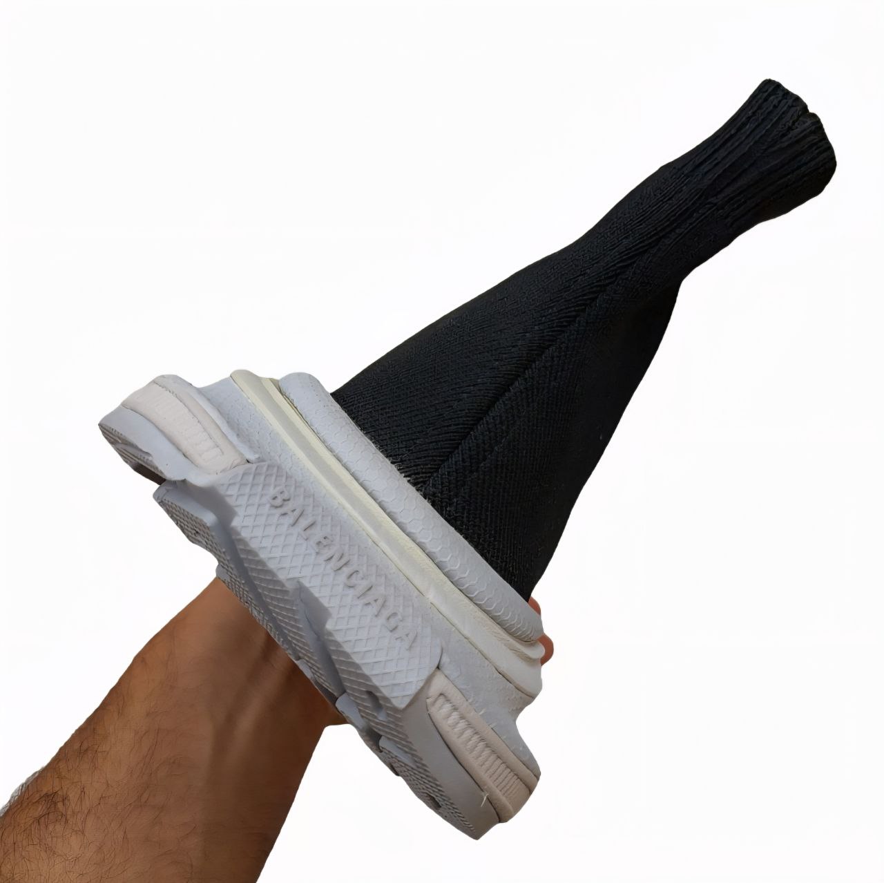 کفش بالنسیاگا مردانه مدل 3xl جورابی کفش بالنسیاگا مردانه مدل 3xl جورابی