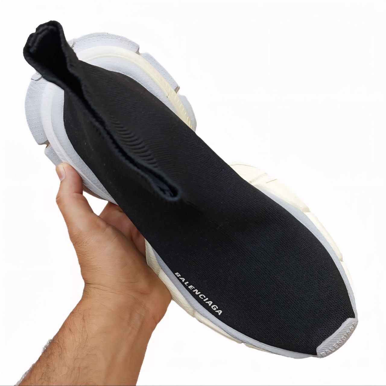 کفش بالنسیاگا مردانه مدل 3xl جورابی کفش بالنسیاگا مردانه مدل 3xl جورابی