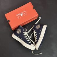 کتونی کانورس آل استار زنانه مدل سرمه ای