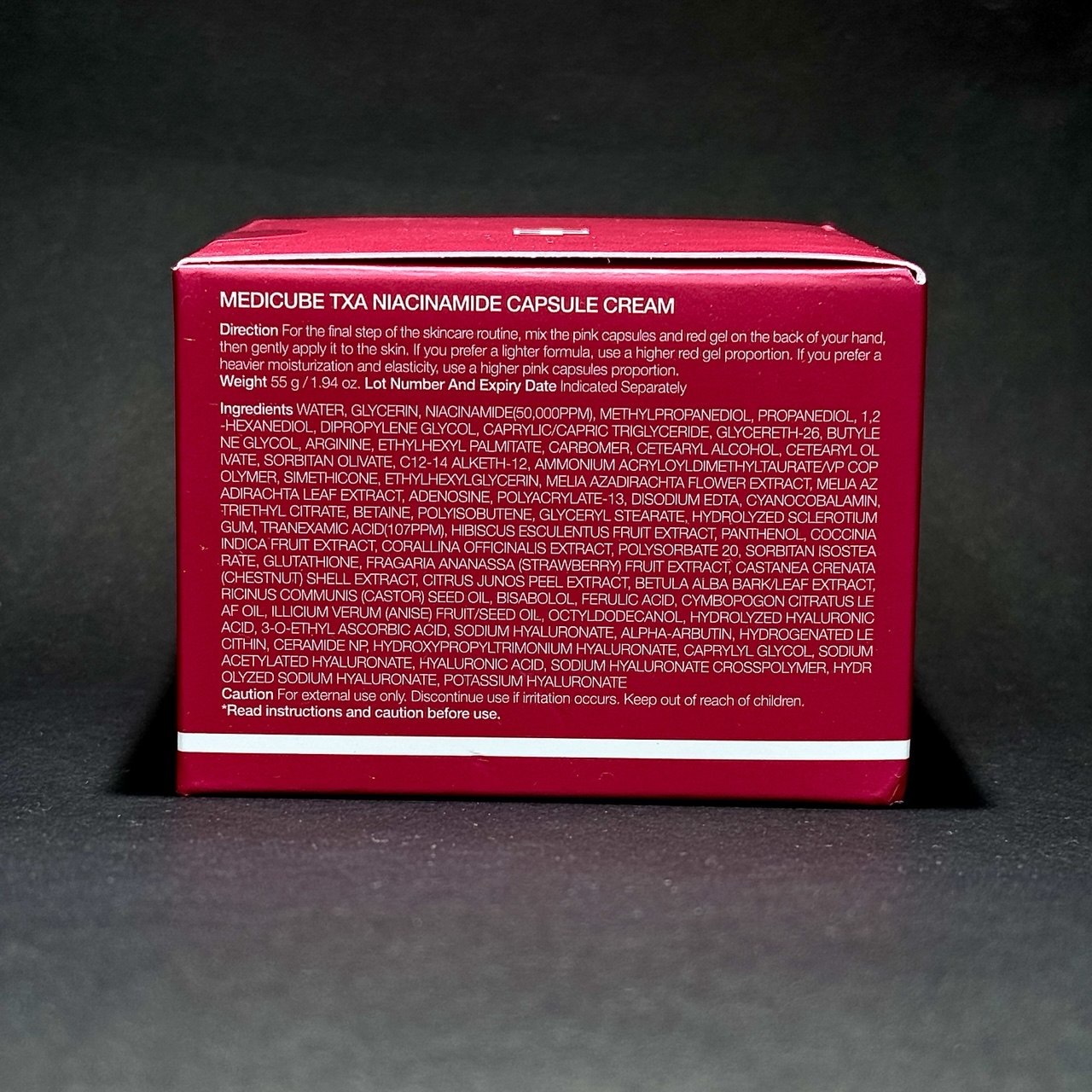 کرم کپسولی txa niacinamide مدی کیوب کرم کپسولی txa niacinamide مدی کیوب