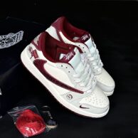 کتونی نایک ایر جردن زنانه مدل وان تراویس اسکات استوسی کاستوم