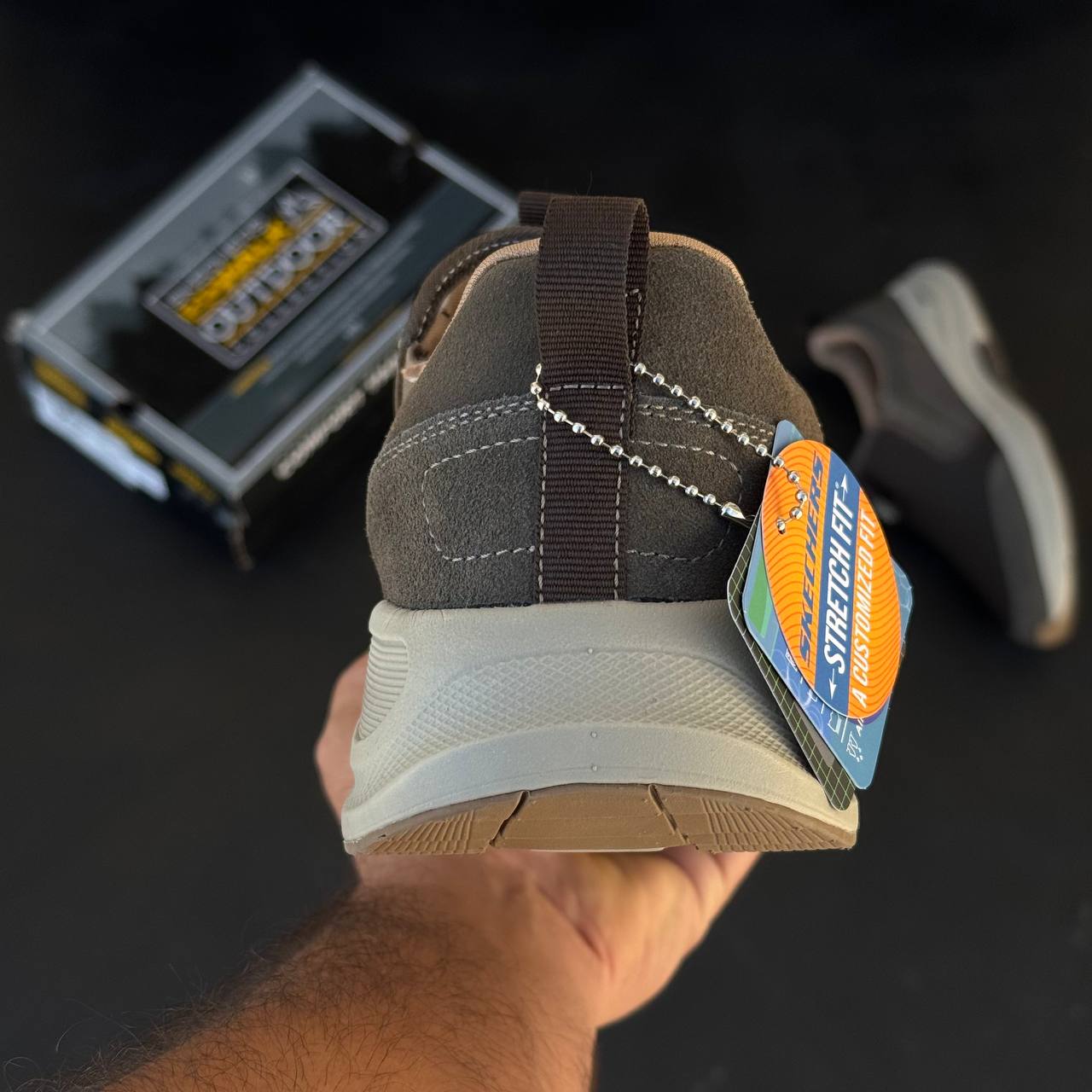 کفش اسکیچرز مردانه بدون بند سایز بزرگ کفش اسکیچرز مردانه بدون بند سایز بزرگ