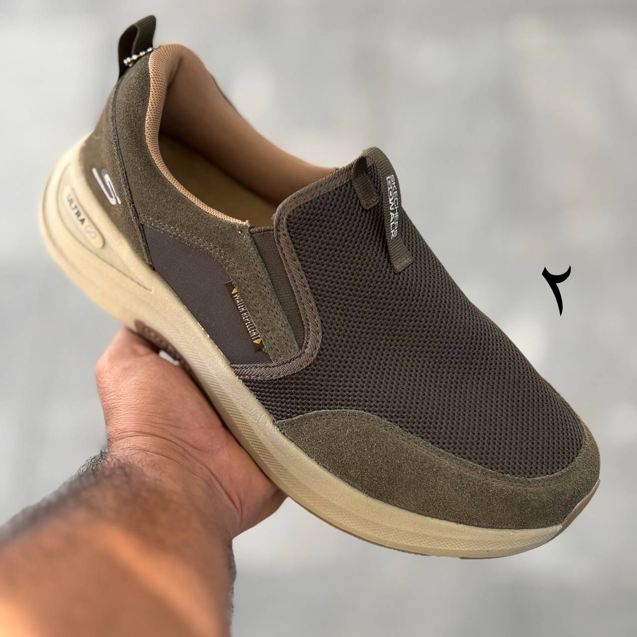 کفش اسکیچرز مردانه بدون بند سایز بزرگ کفش اسکیچرز مردانه بدون بند سایز بزرگ