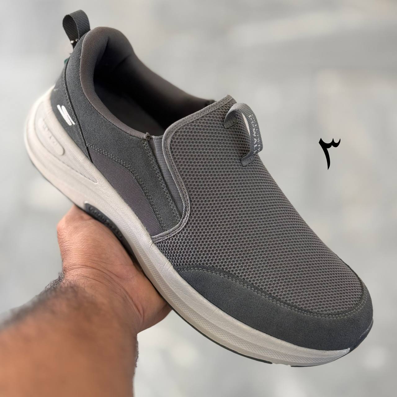 کفش اسکیچرز مردانه بدون بند سایز بزرگ کفش اسکیچرز مردانه بدون بند سایز بزرگ