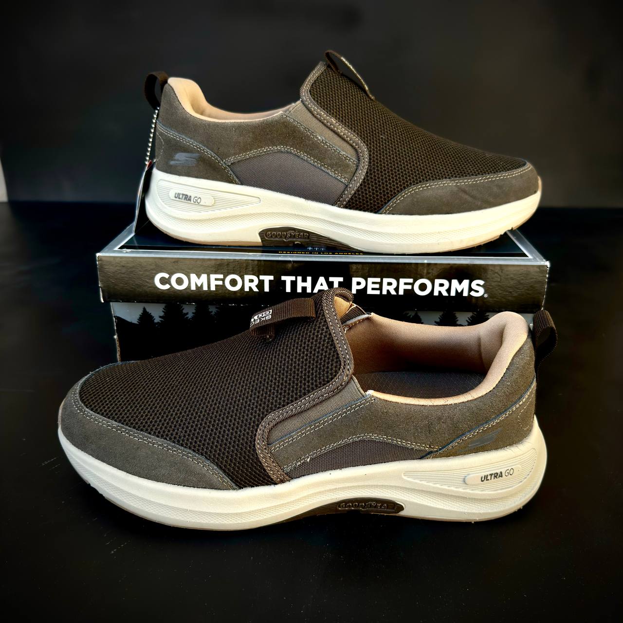 کفش اسکیچرز مردانه بدون بند سایز بزرگ کفش اسکیچرز مردانه بدون بند سایز بزرگ