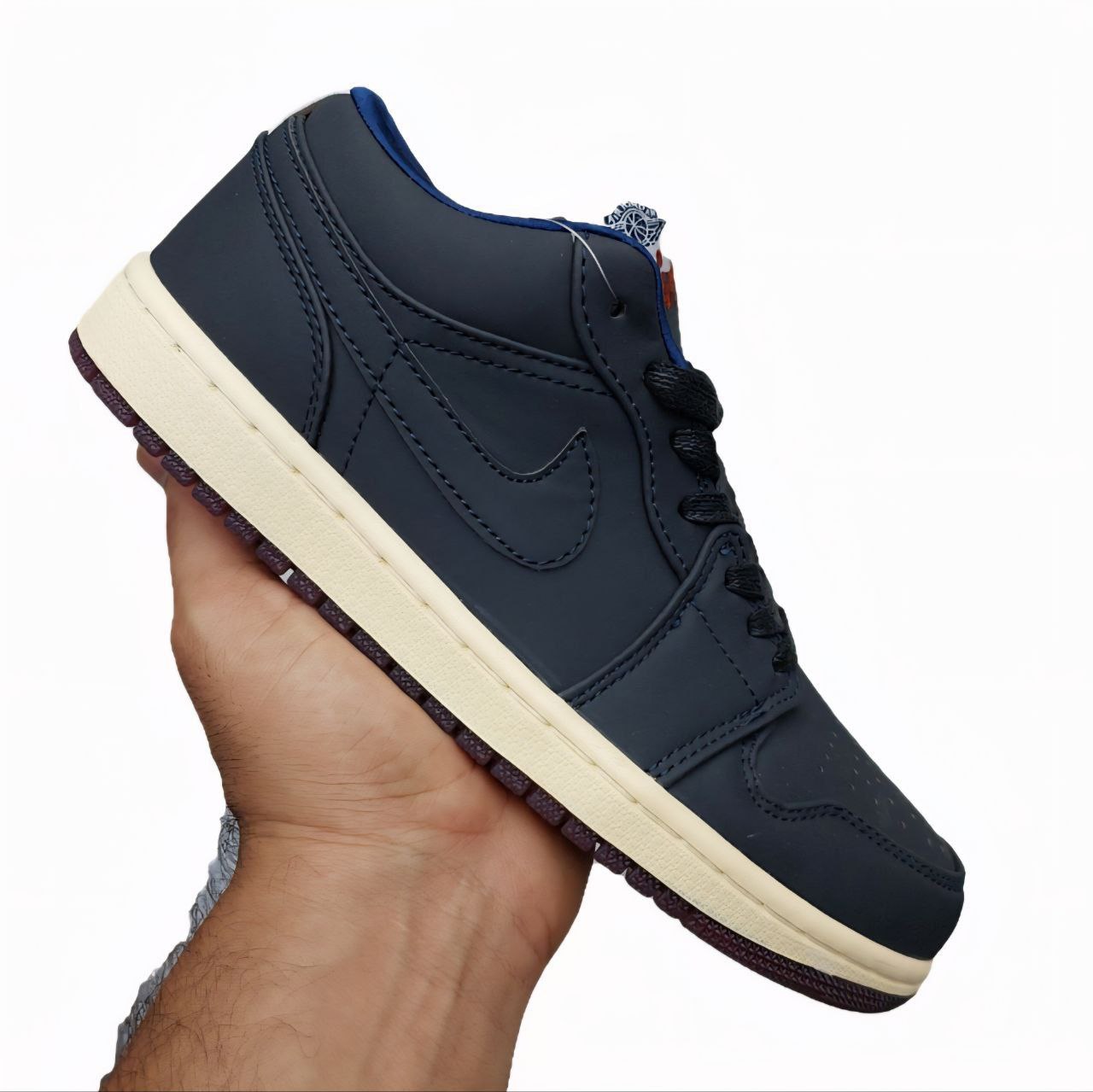 کتونی نایک ایر جردن زنانه مدل سرمه ای کتونی نایک ایر جردن زنانه مدل سرمه ای