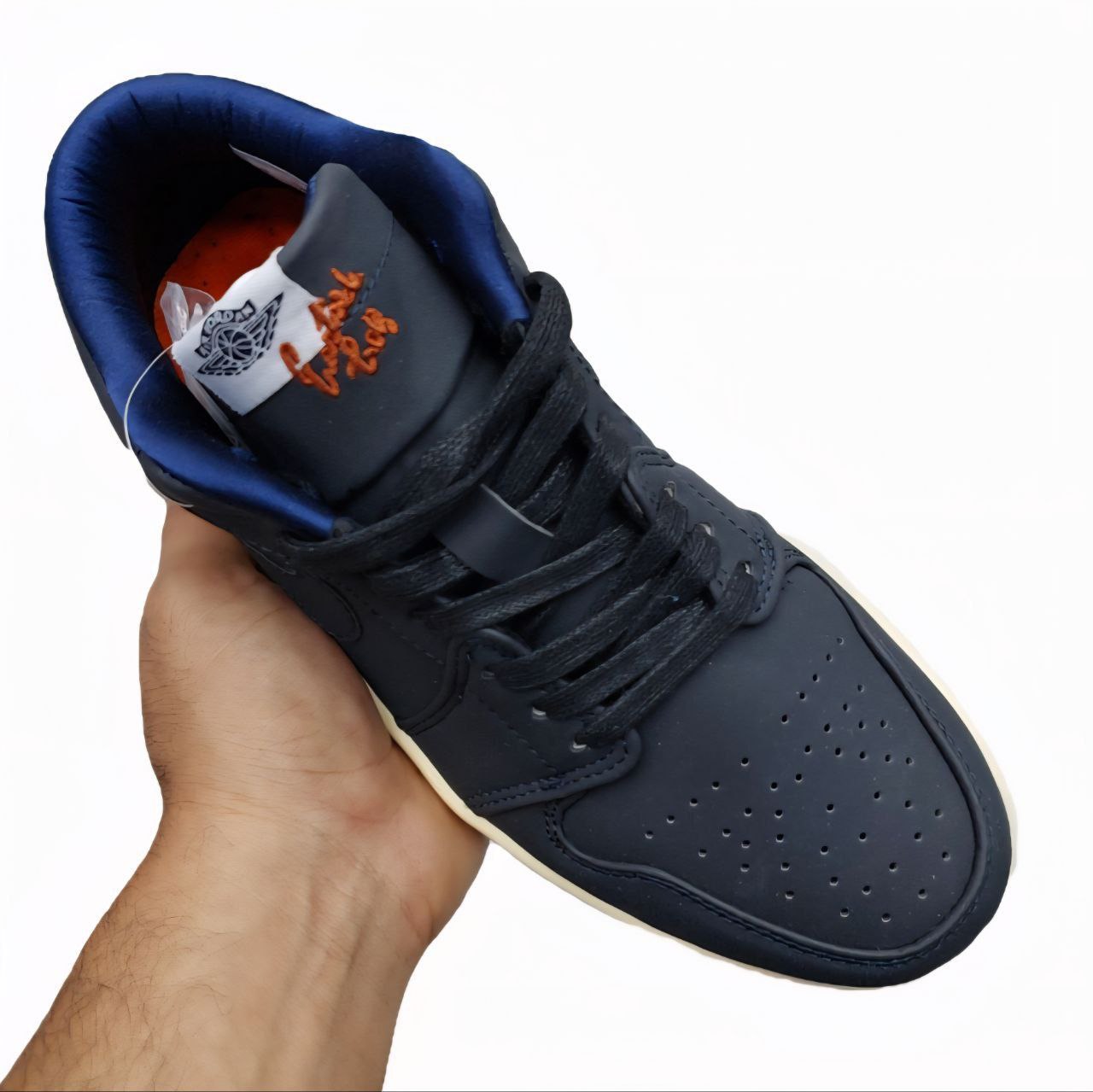 کتونی نایک ایر جردن زنانه مدل سرمه ای کتونی نایک ایر جردن زنانه مدل سرمه ای