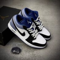 کفش نایک مردانه مدل ایرجردن ۱ لو ولف بلو