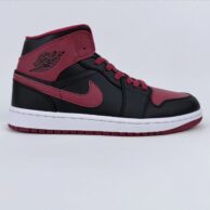 کفش اسپرت نایک ایرجردن 1 ساقدار مشکی قرمز مردانه