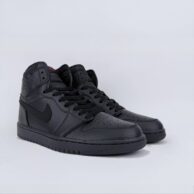 کفش نایک ایر جردن وان مردانه مدل ساقدار تمام مشکی سایز بزرگ