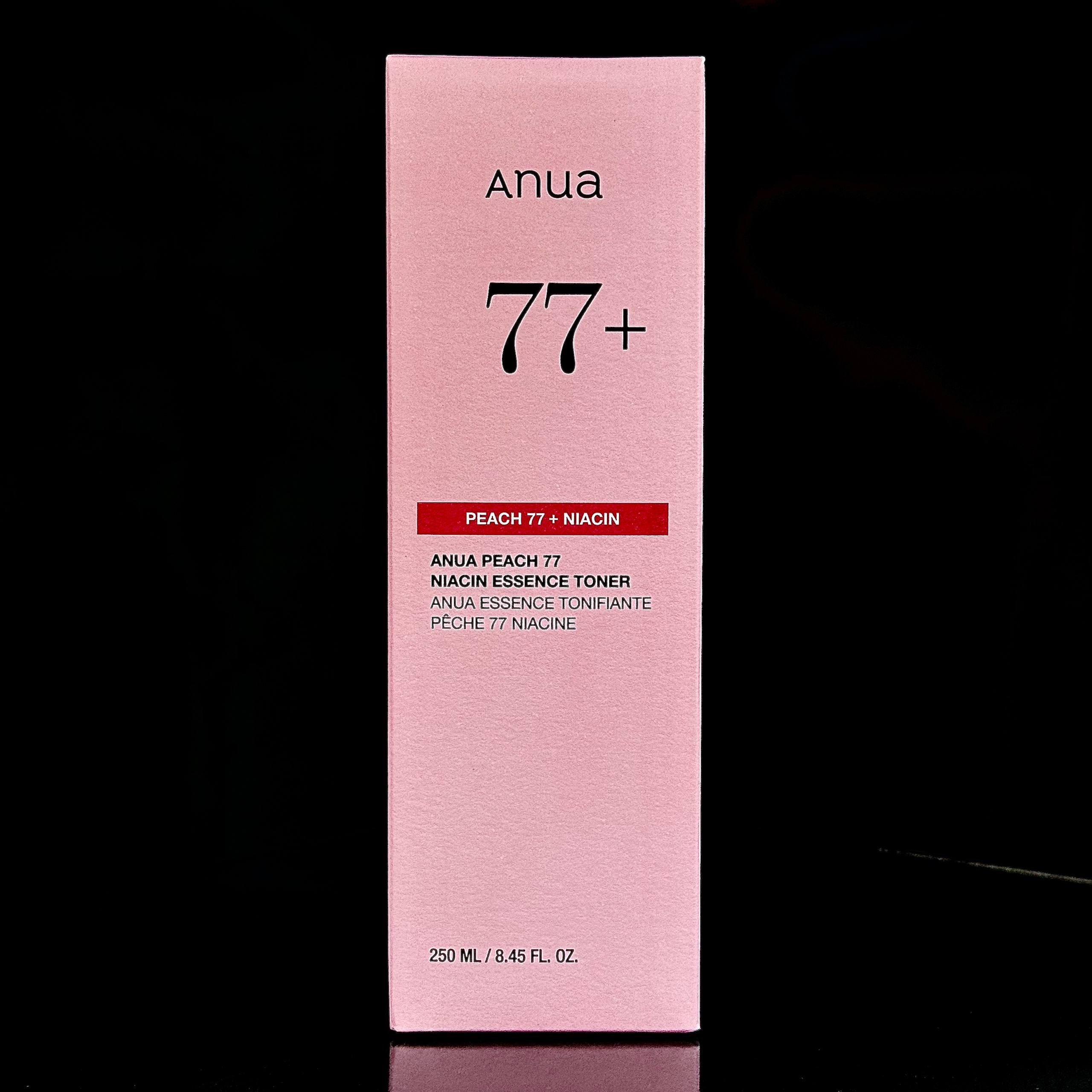 تونر اسنس Anua Peach 77+ Niacin با پایه عصاره هلو و نیاسینامید تونر اسنس Anua Peach 77+ Niacin با پایه عصاره هلو و نیاسینامید