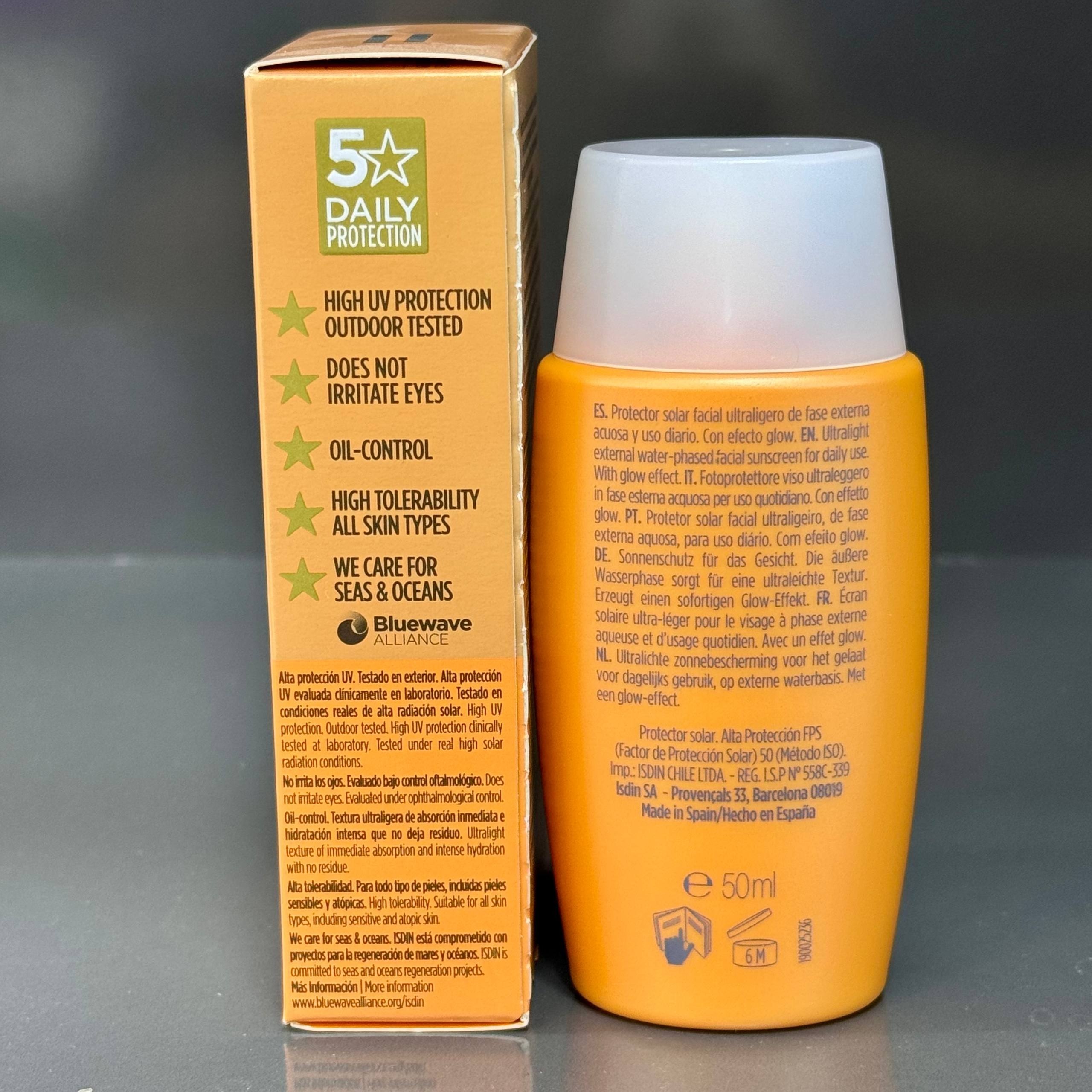 ضدآفتاب ایزدین ISDIN Fusion Water MAGIC Glow SPF 50 ضدآفتاب ایزدین ISDIN Fusion Water MAGIC Glow SPF 50