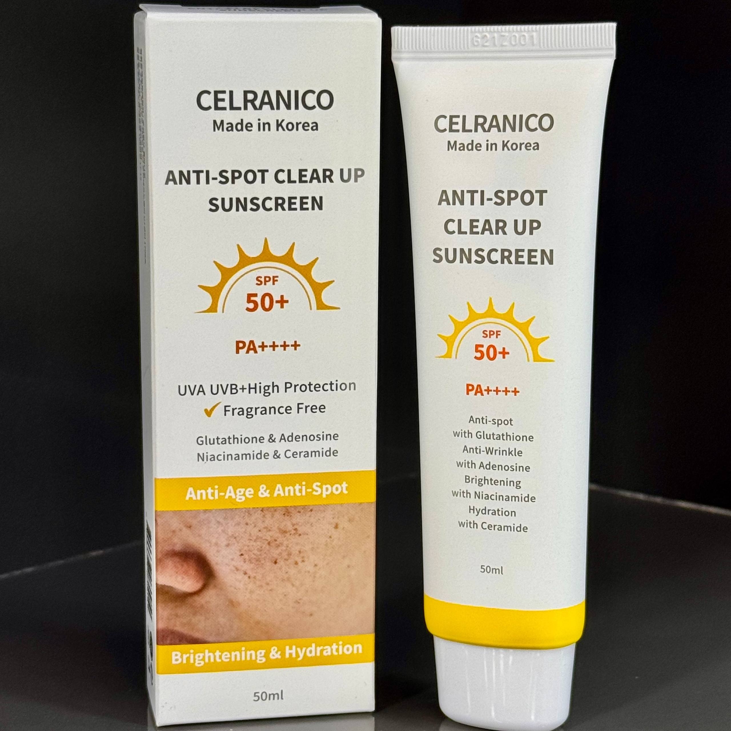 ضدآفتاب کرهای Celranico با SPF 50+ و PA++++ سلرانیکو ضدآفتاب کرهای Celranico با SPF 50+ و PA++++ سلرانیکو