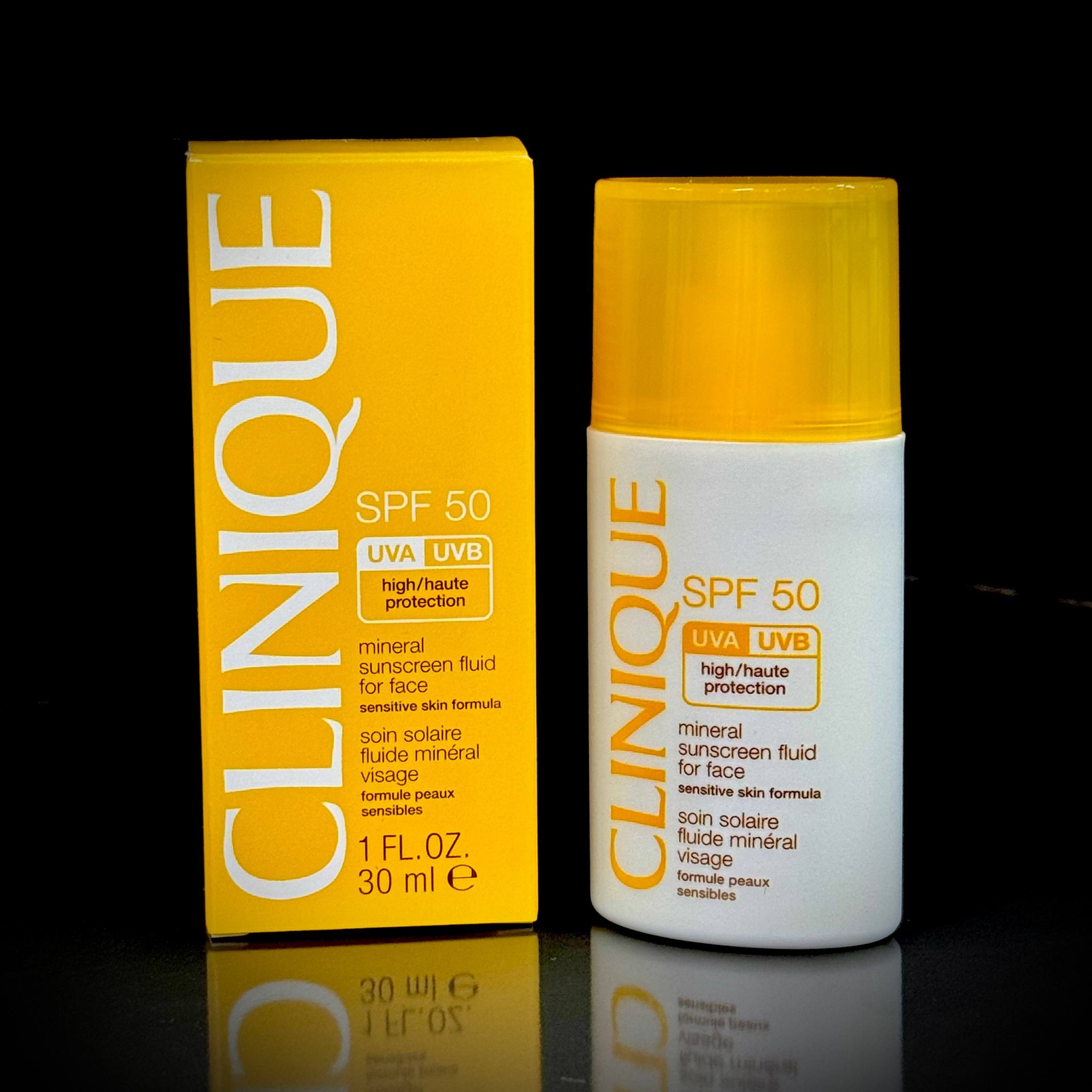 ضد آفتاب مینرال کلینیک SPF50 مخصوص صورت – 30 میلی لیتر ضد آفتاب مینرال کلینیک SPF50 مخصوص صورت – 30 میلی لیتر